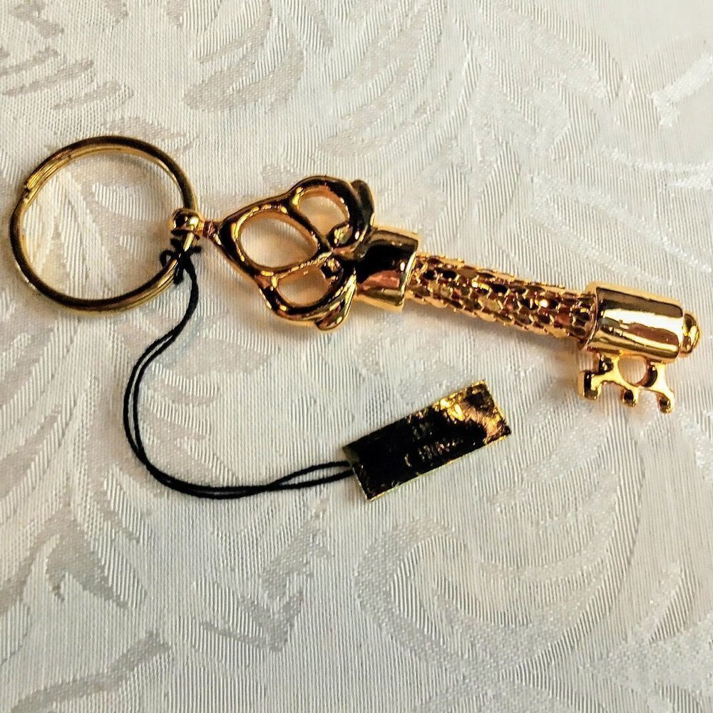 Vintage Gold Fashion Snake Link Key Holder